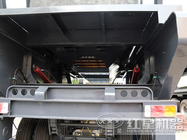 移動式破碎機內部